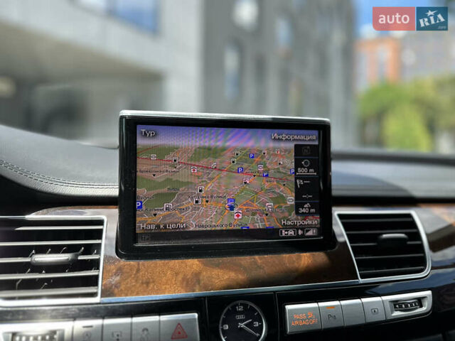 Черный Ауди А8, объемом двигателя 3 л и пробегом 180 тыс. км за 21500 $, фото 51 на Automoto.ua