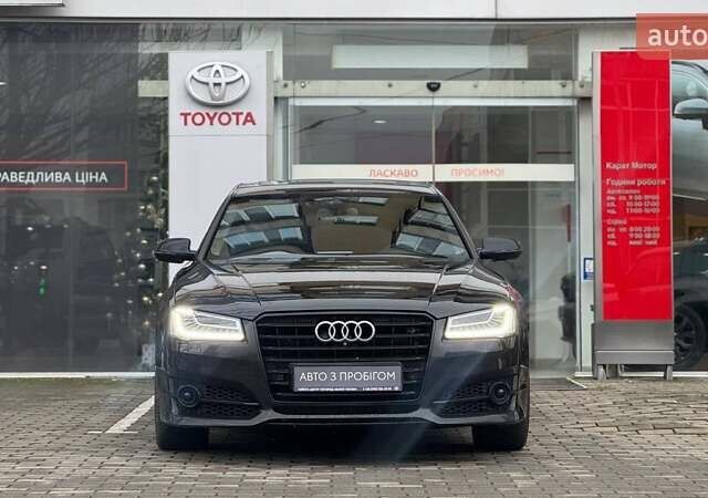 Чорний Ауді A8, об'ємом двигуна 3 л та пробігом 218 тис. км за 19485 $, фото 5 на Automoto.ua