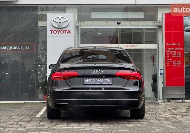 Чорний Ауді A8, об'ємом двигуна 3 л та пробігом 218 тис. км за 19485 $, фото 2 на Automoto.ua