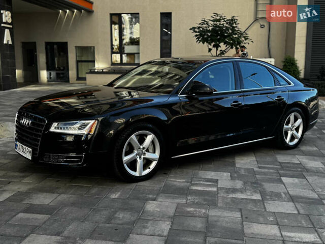 Черный Ауди А8, объемом двигателя 3 л и пробегом 193 тыс. км за 22500 $, фото 1 на Automoto.ua