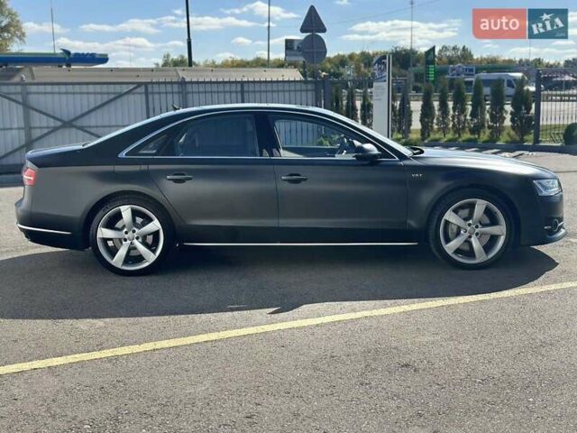 Черный Ауди А8, объемом двигателя 4.13 л и пробегом 263 тыс. км за 33500 $, фото 3 на Automoto.ua