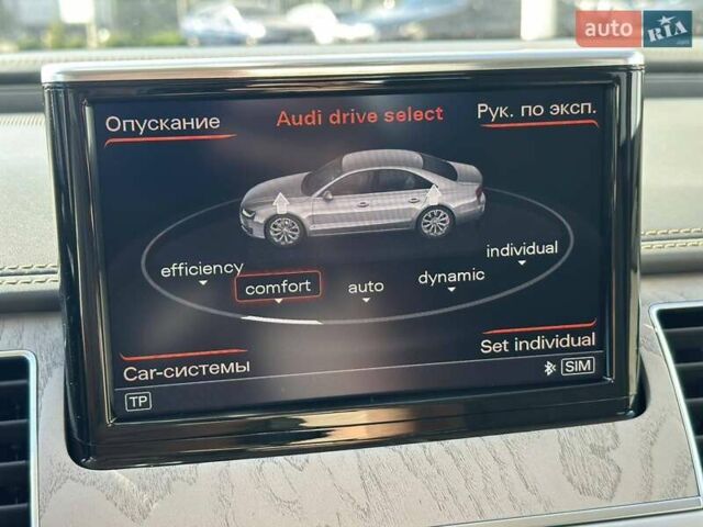 Чорний Ауді A8, об'ємом двигуна 4.13 л та пробігом 263 тис. км за 33500 $, фото 74 на Automoto.ua