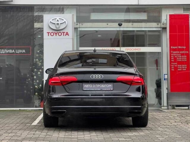 Черный Ауди А8, объемом двигателя 3 л и пробегом 218 тыс. км за 19569 $, фото 5 на Automoto.ua