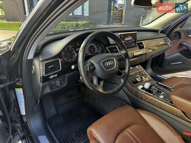 Черный Ауди А8, объемом двигателя 3 л и пробегом 193 тыс. км за 22500 $, фото 14 на Automoto.ua