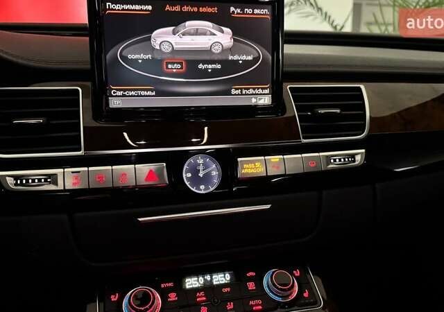 Чорний Ауді A8, об'ємом двигуна 3 л та пробігом 218 тис. км за 19485 $, фото 19 на Automoto.ua