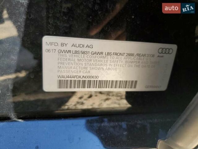Ауди А8 2017 в Днепре (Днепропетровске) на Automoto.ua Черный Ауди А8, объемом двигателя 3 л и пробегом 92 тыс. км за 9200 $, фото 11 на Automoto.ua