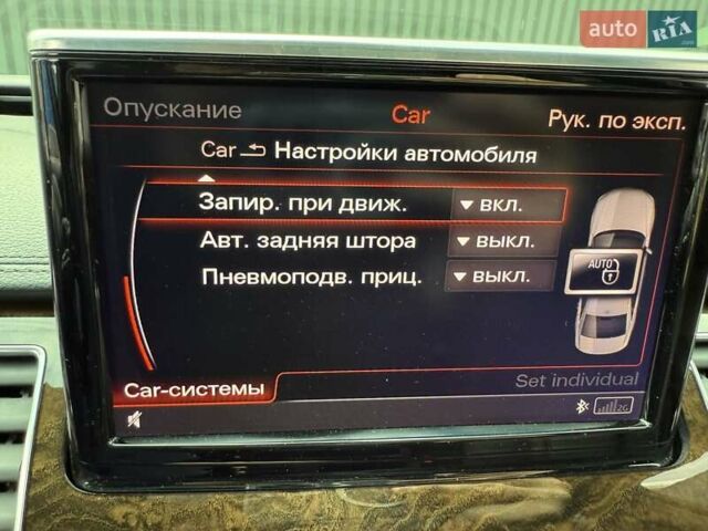 Черный Ауди А8, объемом двигателя 3 л и пробегом 145 тыс. км за 22999 $, фото 70 на Automoto.ua
