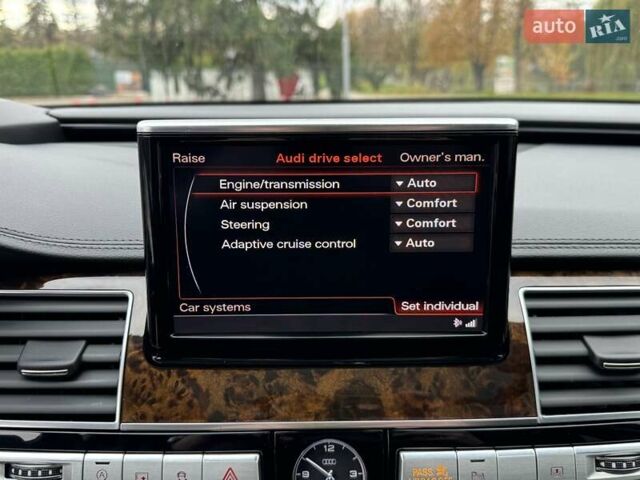 Черный Ауди А8, объемом двигателя 3 л и пробегом 76 тыс. км за 28999 $, фото 99 на Automoto.ua