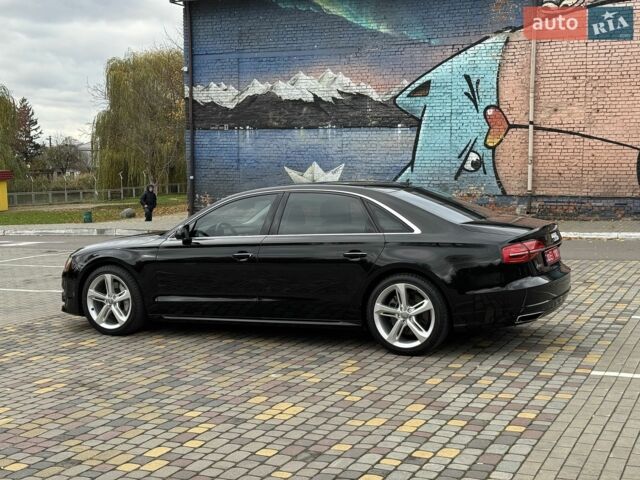 Чорний Ауді A8, об'ємом двигуна 3 л та пробігом 124 тис. км за 23999 $, фото 4 на Automoto.ua