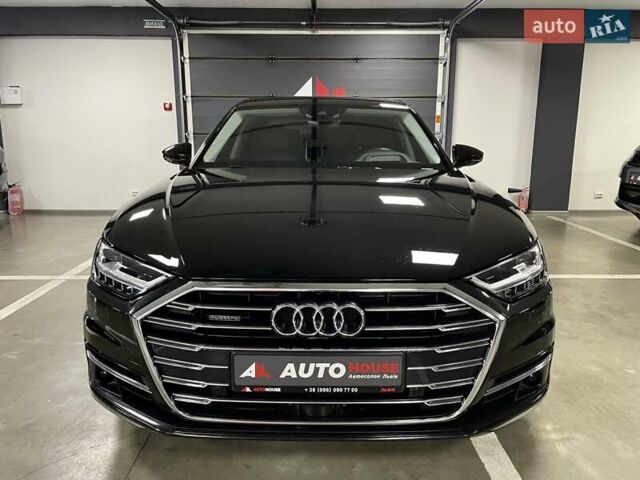 Ауди А8 2018 в Львове на Automoto.ua Черный Ауди А8, объемом двигателя 2.97 л и пробегом 106 тыс. км за 48700 $, фото 4 на Automoto.ua