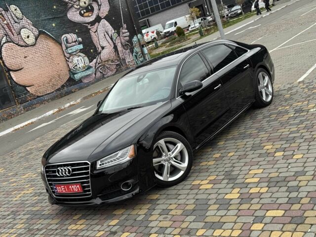 Черный Ауди А8, объемом двигателя 3 л и пробегом 76 тыс. км за 28999 $, фото 2 на Automoto.ua