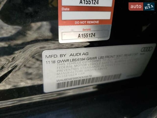 Ауди А8 2019 в Одессе на Automoto.ua Черный Ауди А8, объемом двигателя 3 л и пробегом 69 тыс. км за 16400 $, фото 11 на Automoto.ua