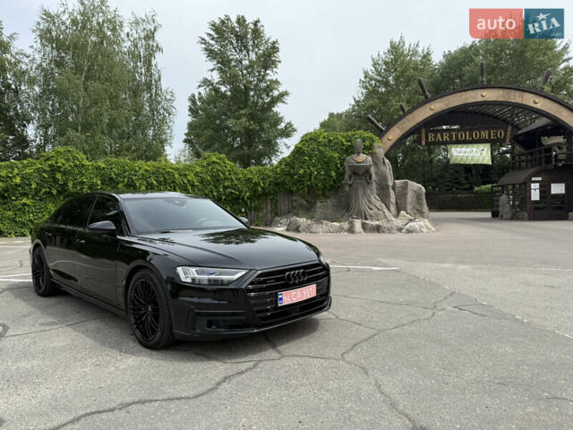 Чорний Ауді A8, об'ємом двигуна 3 л та пробігом 57 тис. км за 54999 $, фото 1 на Automoto.ua