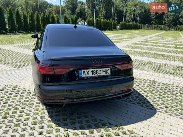 Черный Ауди А8, объемом двигателя 2.97 л и пробегом 47 тыс. км за 69900 $, фото 1 на Automoto.ua