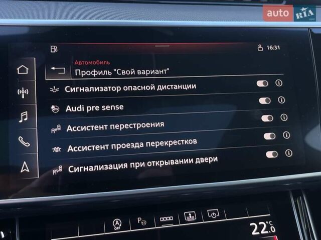 Ауди А8 2021 в Киеве на Automoto.ua Черный Ауди А8, объемом двигателя 2.97 л и пробегом 98 тыс. км за 67500 $, фото 35 на Automoto.ua