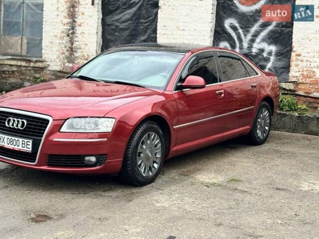 Красный Ауди А8, объемом двигателя 3 л и пробегом 190 тыс. км за 15000 $, фото 2 на Automoto.ua