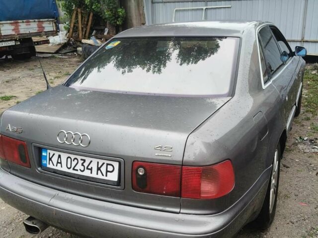 Ауди А8 1995 в Галиче на Automoto.ua Серый Ауди А8, объемом двигателя 4.2 л и пробегом 400 тыс. км за 2500 $, фото 2 на Automoto.ua