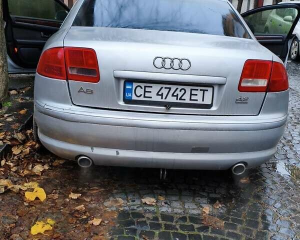 Серый Ауди А8, объемом двигателя 4.2 л и пробегом 375 тыс. км за 4150 $, фото 10 на Automoto.ua