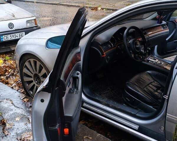 Серый Ауди А8, объемом двигателя 4.2 л и пробегом 375 тыс. км за 4150 $, фото 7 на Automoto.ua