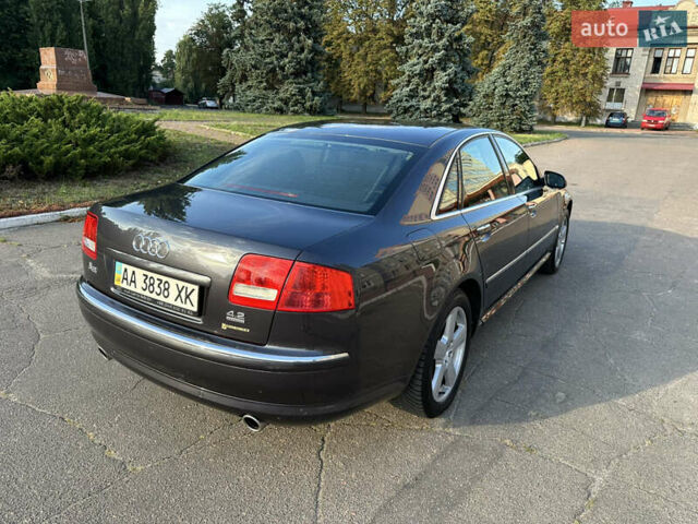 Серый Ауди А8, объемом двигателя 4.2 л и пробегом 193 тыс. км за 8200 $, фото 17 на Automoto.ua