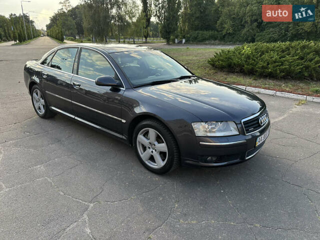 Серый Ауди А8, объемом двигателя 4.2 л и пробегом 193 тыс. км за 8200 $, фото 4 на Automoto.ua