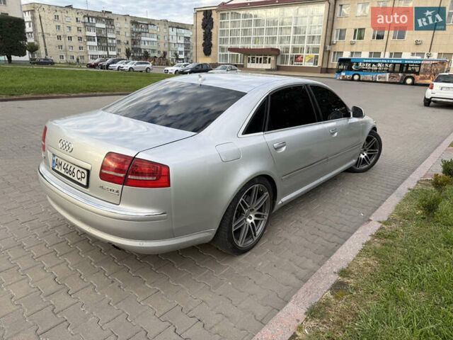 Сірий Ауді A8, об'ємом двигуна 4.2 л та пробігом 350 тис. км за 13500 $, фото 5 на Automoto.ua