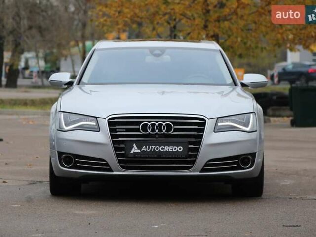 Серый Ауди А8, объемом двигателя 4 л и пробегом 204 тыс. км за 20700 $, фото 1 на Automoto.ua