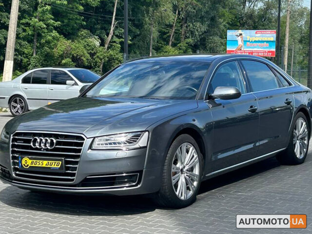 Сірий Ауді A8, об'ємом двигуна 4 л та пробігом 124 тис. км за 28200 $, фото 2 на Automoto.ua