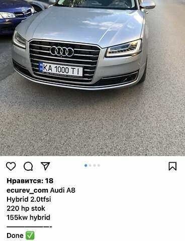Сірий Ауді A8, об'ємом двигуна 1.98 л та пробігом 169 тис. км за 28900 $, фото 1 на Automoto.ua
