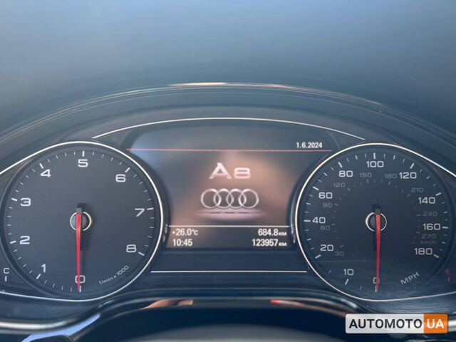 Сірий Ауді A8, об'ємом двигуна 4 л та пробігом 124 тис. км за 28200 $, фото 16 на Automoto.ua