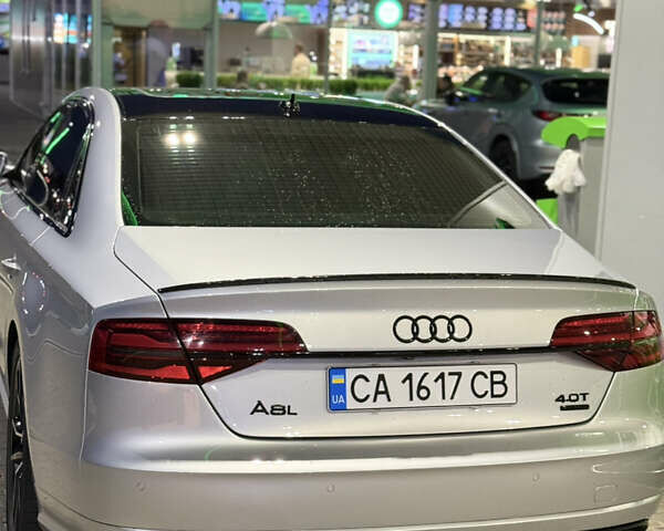 Серый Ауди А8, объемом двигателя 4 л и пробегом 143 тыс. км за 41500 $, фото 2 на Automoto.ua