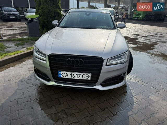 Серый Ауди А8, объемом двигателя 4 л и пробегом 143 тыс. км за 41500 $, фото 4 на Automoto.ua