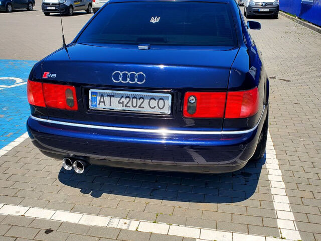 Синий Ауди А8, объемом двигателя 4.2 л и пробегом 338 тыс. км за 7750 $, фото 4 на Automoto.ua