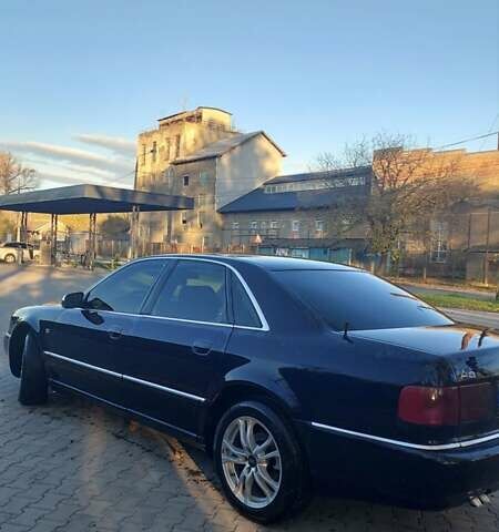 Синий Ауди А8, объемом двигателя 2.5 л и пробегом 550 тыс. км за 4800 $, фото 3 на Automoto.ua