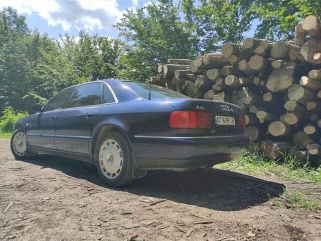 Синий Ауди А8, объемом двигателя 4.2 л и пробегом 253 тыс. км за 6000 $, фото 13 на Automoto.ua