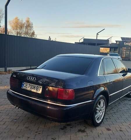 Синий Ауди А8, объемом двигателя 2.5 л и пробегом 550 тыс. км за 4800 $, фото 5 на Automoto.ua