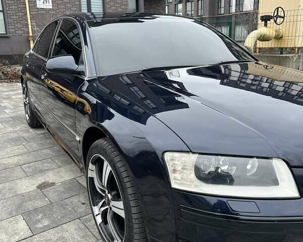 Синий Ауди А8, объемом двигателя 2.97 л и пробегом 386 тыс. км за 8700 $, фото 10 на Automoto.ua