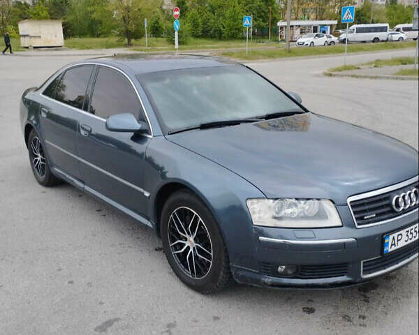 Синий Ауди А8, объемом двигателя 3 л и пробегом 370 тыс. км за 7300 $, фото 6 на Automoto.ua