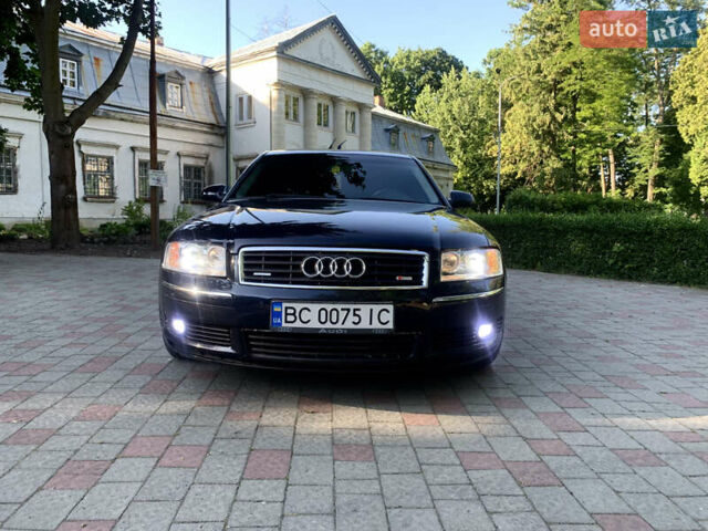 Синий Ауди А8, объемом двигателя 4.2 л и пробегом 366 тыс. км за 8000 $, фото 3 на Automoto.ua