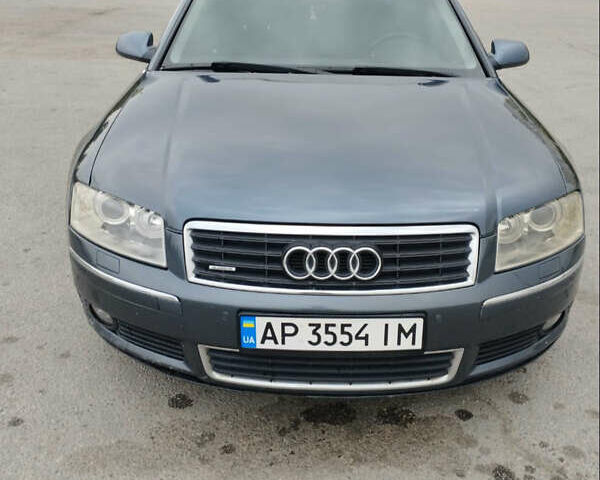 Синий Ауди А8, объемом двигателя 3 л и пробегом 370 тыс. км за 7300 $, фото 8 на Automoto.ua