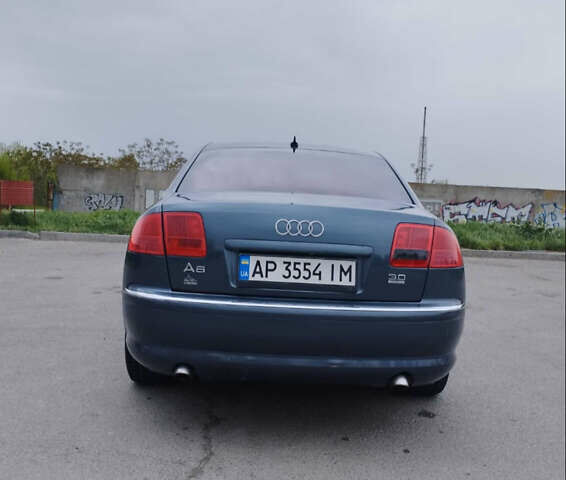 Синий Ауди А8, объемом двигателя 3 л и пробегом 370 тыс. км за 7300 $, фото 4 на Automoto.ua