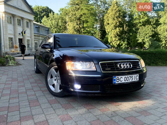 Синий Ауди А8, объемом двигателя 4.2 л и пробегом 366 тыс. км за 8000 $, фото 2 на Automoto.ua