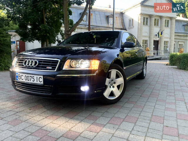Синий Ауди А8, объемом двигателя 4.2 л и пробегом 366 тыс. км за 8000 $, фото 5 на Automoto.ua