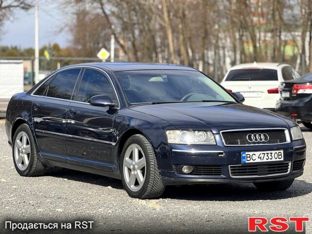 Синий Ауди А8, объемом двигателя 3.9 л и пробегом 450 тыс. км за 7000 $, фото 1 на Automoto.ua