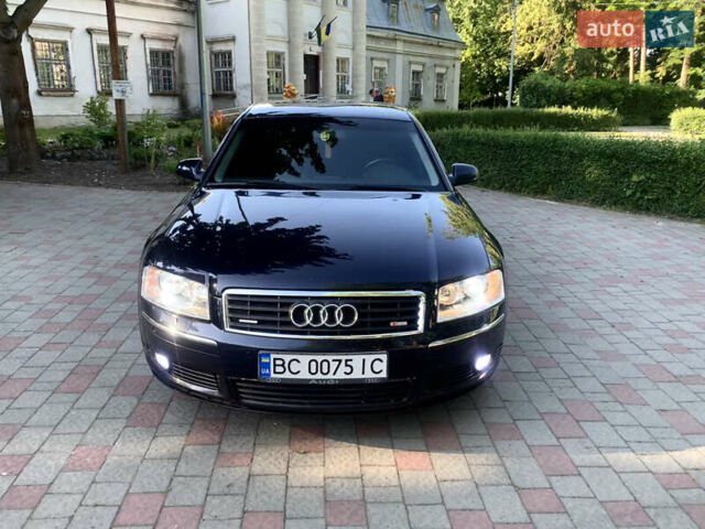 Синий Ауди А8, объемом двигателя 4.2 л и пробегом 366 тыс. км за 8000 $, фото 4 на Automoto.ua