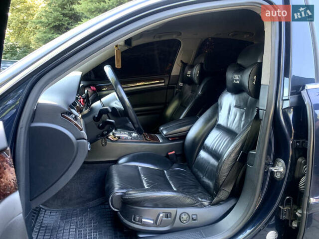 Синий Ауди А8, объемом двигателя 4.2 л и пробегом 366 тыс. км за 7800 $, фото 17 на Automoto.ua