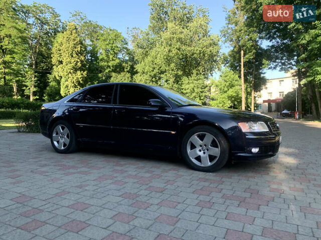 Синий Ауди А8, объемом двигателя 4.2 л и пробегом 366 тыс. км за 8000 $, фото 9 на Automoto.ua