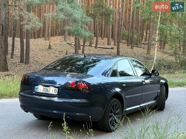 Синий Ауди А8, объемом двигателя 2.97 л и пробегом 317 тыс. км за 6499 $, фото 3 на Automoto.ua