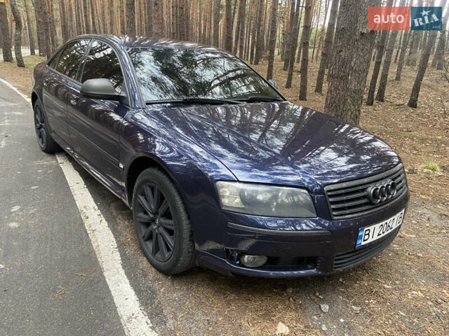 Синій Ауді A8, об'ємом двигуна 3 л та пробігом 328 тис. км за 9000 $, фото 2 на Automoto.ua