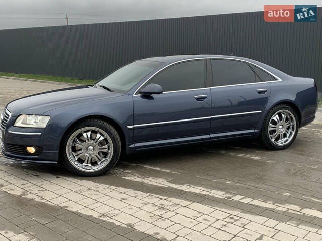 Синий Ауди А8, объемом двигателя 4.2 л и пробегом 352 тыс. км за 12685 $, фото 2 на Automoto.ua